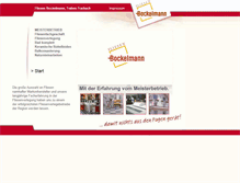 Tablet Screenshot of fliesen-bockelmann.de